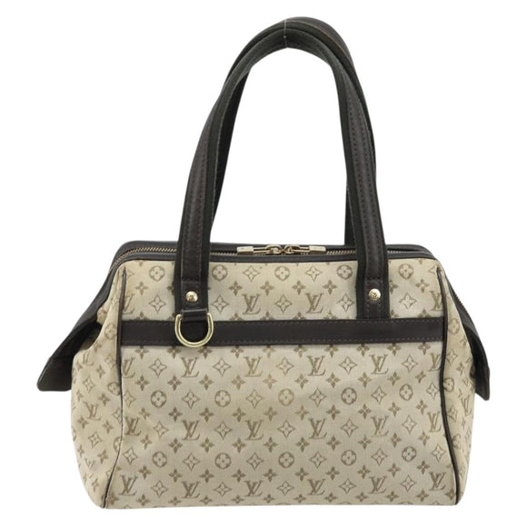LOUIS VUITTON Monogram Mini Josephine PM Hand Bag Khaki M92215 LV Auth ka2807
