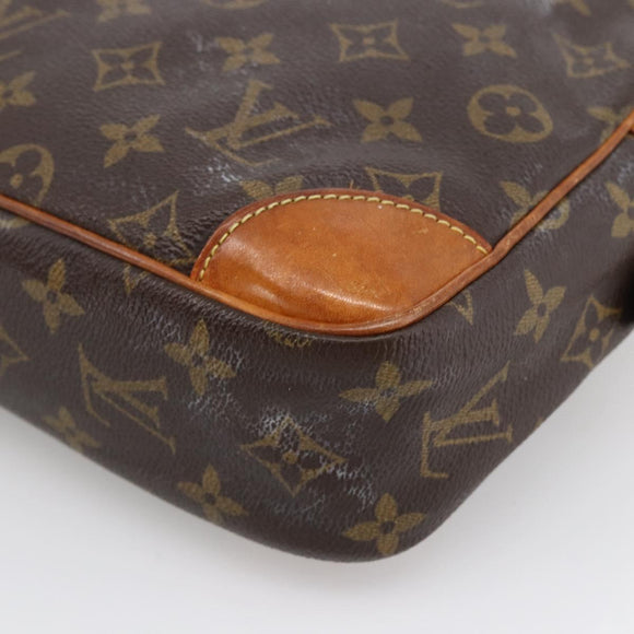 LOUIS VUITTON Monogram Compiegne 28 Clutch Bag M51845 LV Auth ka2808