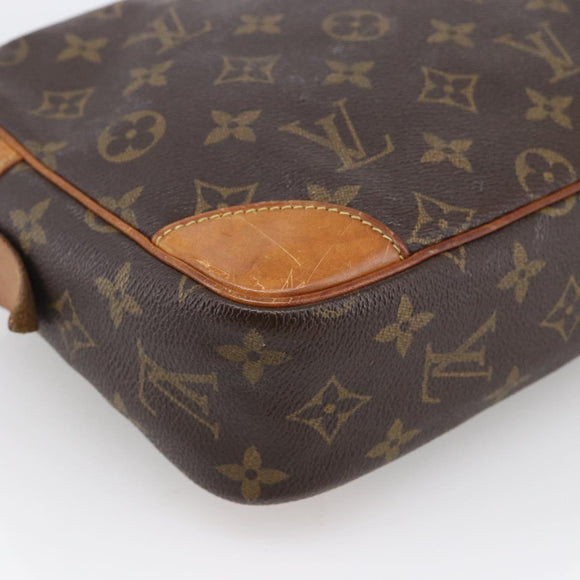 LOUIS VUITTON Monogram Compiegne 28 Clutch Bag M51845 LV Auth ka2808