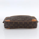 LOUIS VUITTON Monogram Compiegne 28 Clutch Bag M51845 LV Auth ka2808-7