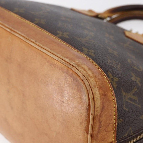 LOUIS VUITTON Monogram Alma Hand Bag M51130 LV Auth ka281