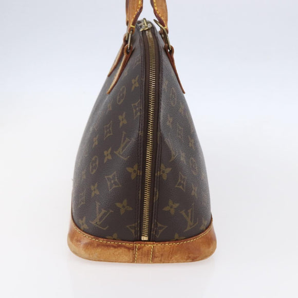 LOUIS VUITTON Monogram Alma Hand Bag M51130 LV Auth ka281