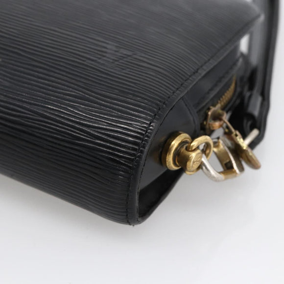 LOUIS VUITTON Epi Orsay Clutch Bag Black M51992 LV Auth ka2810