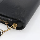 LOUIS VUITTON Epi Orsay Clutch Bag Black M51992 LV Auth ka2810-13