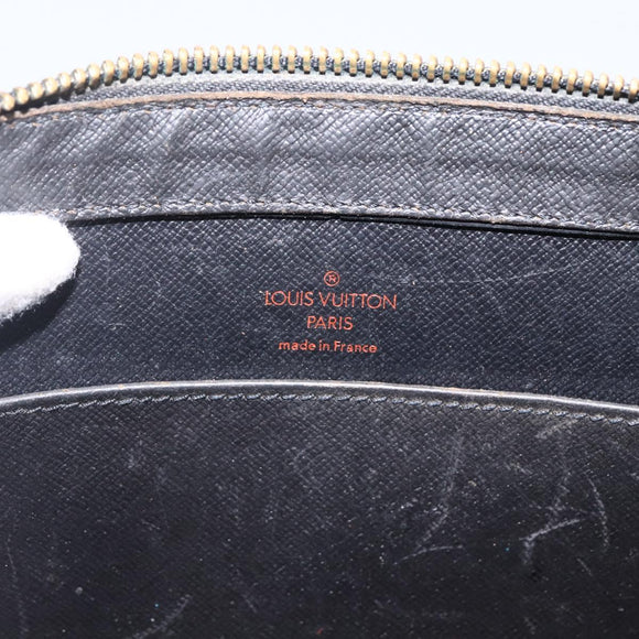 LOUIS VUITTON Epi Orsay Clutch Bag Black M51992 LV Auth ka2810