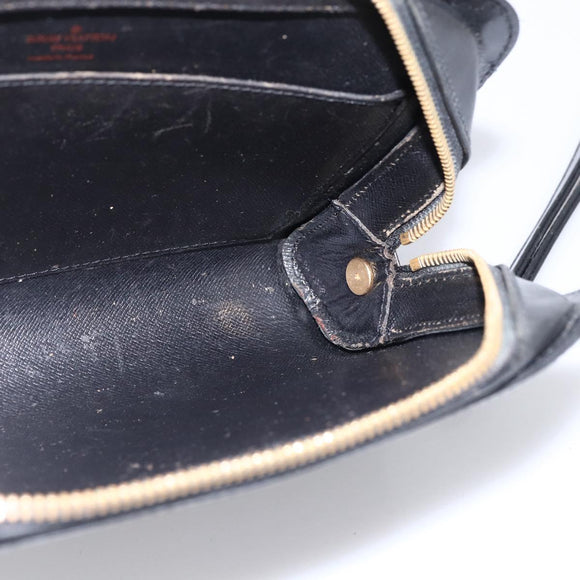 LOUIS VUITTON Epi Orsay Clutch Bag Black M51992 LV Auth ka2810