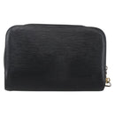 LOUIS VUITTON Epi Orsay Clutch Bag Black M51992 LV Auth ka2810-2