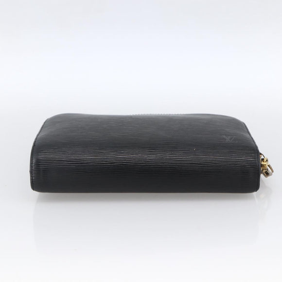 LOUIS VUITTON Epi Orsay Clutch Bag Black M51992 LV Auth ka2810