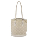LOUIS VUITTON Monogram Mini Lin Bucket PM Shoulder Bag Dunne M95316 Auth ka2813-2