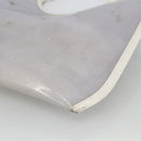 LOUIS VUITTON Epi Plage Via Bag Vinyl Leather Clear White M92153 LV Auth ka2814-9