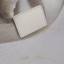 LOUIS VUITTON Epi Plage Via Bag Vinyl Leather Clear White M92153 LV Auth ka2814-10