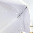 LOUIS VUITTON Epi Plage Via Bag Vinyl Leather Clear White M92153 LV Auth ka2814-17
