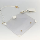 LOUIS VUITTON Epi Plage Via Bag Vinyl Leather Clear White M92153 LV Auth ka2814-18