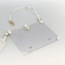 LOUIS VUITTON Epi Plage Via Bag Vinyl Leather Clear White M92153 LV Auth ka2814-19