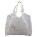 LOUIS VUITTON Epi Plage Via Bag Vinyl Leather Clear White M92153 LV Auth ka2814-13