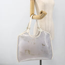 LOUIS VUITTON Epi Plage Via Bag Vinyl Leather Clear White M92153 LV Auth ka2814-21