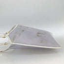 LOUIS VUITTON Epi Plage Via Bag Vinyl Leather Clear White M92153 LV Auth ka2814-3