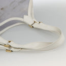 LOUIS VUITTON Epi Plage Via Bag Vinyl Leather Clear White M92153 LV Auth ka2814-7