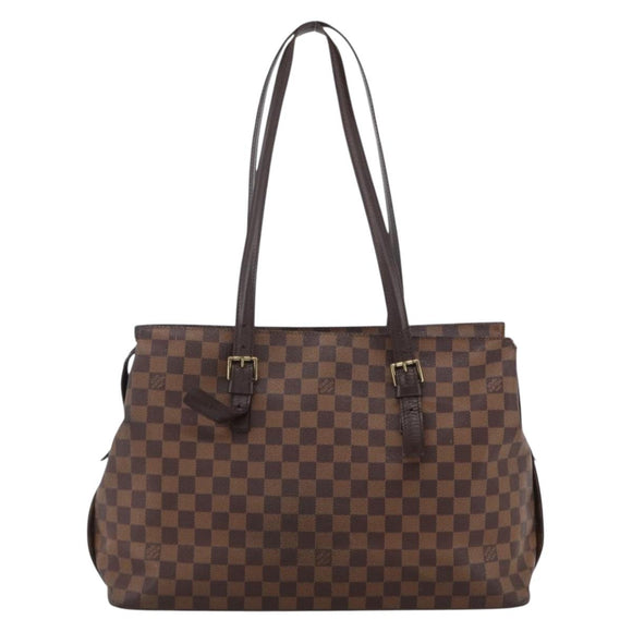 LOUIS VUITTON Damier Ebene Chelsea Tote Bag N51119 LV Auth ka2815