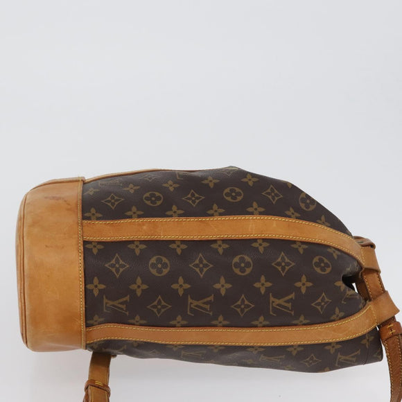 LOUIS VUITTON Monogram Randonnee PM Shoulder Bag M42243 LV Auth ka2816