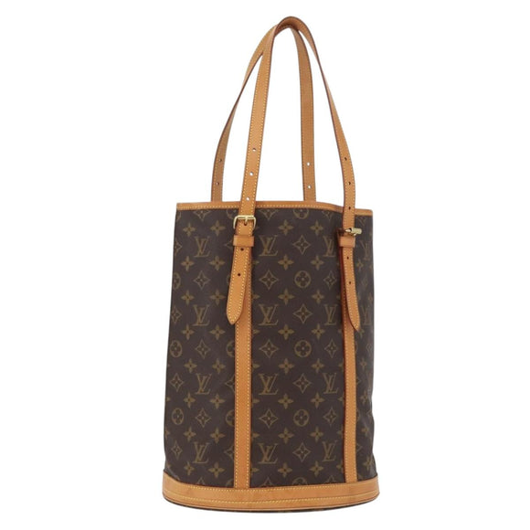 LOUIS VUITTON Monogram Bucket GM Shoulder Bag M42236 LV Auth ka2817