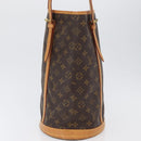 LOUIS VUITTON Monogram Bucket GM Shoulder Bag M42236 LV Auth ka2817-3