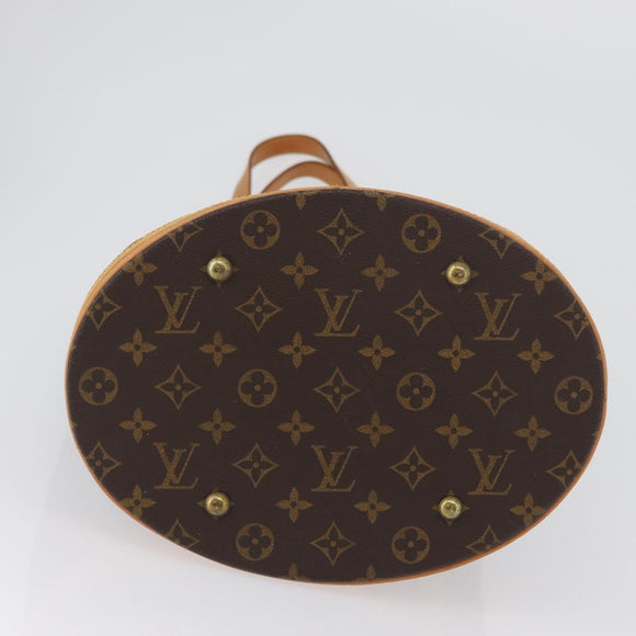 LOUIS VUITTON Monogram Bucket GM Schoudertas M42236 LV Auth ka2817