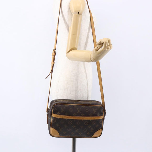 LOUIS VUITTON Monogram Trocadero 27 Shoulder Bag M51274 LV Auth ka282