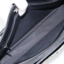 BURBERRY Nova Check Hand Bag Canvas Beige Silver Auth ka2824V-17