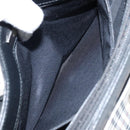 BURBERRY Nova Check Hand Bag Canvas Beige Silver Auth ka2824V-21