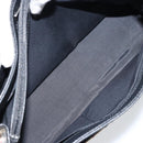 BURBERRY Nova Check Hand Bag Canvas Beige Silver Auth ka2824V-24