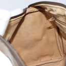 GUCCI GG Supreme Web Sherry Line Boston Bag PVC Beige Gold 24 02 007 Auth ka2825-20