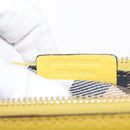 BURBERRY Shoulder Bag Leather Yellow gold Auth ka283-12