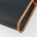 Christian Dior Shoulder Bag Nylon Black Gold Auth ka2831-12