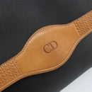 Christian Dior Shoulder Bag Nylon Black Gold Auth ka2831-14