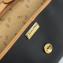 Christian Dior Shoulder Bag Nylon Black Gold Auth ka2831-16