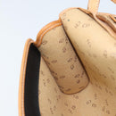 Christian Dior Shoulder Bag Nylon Black Gold Auth ka2831-19