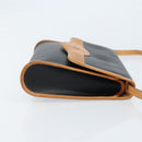 Christian Dior Shoulder Bag Nylon Black Gold Auth ka2831-4