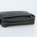 LOUIS VUITTON Taiga Karga Clutch Bag Ardoise M30812 LV Auth ka2832-5