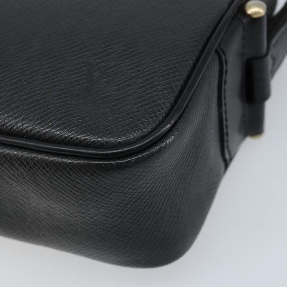 LOUIS VUITTON Taiga Karga Clutch Bag Ardoise M30812 LV Auth ka2832