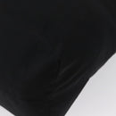 CELINE Circle Tote Bag Nylon Black Gold Auth ka2834-14
