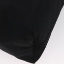 CELINE Circle Tote Bag Nylon Black Gold Auth ka2834-15