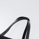 CELINE Circle Tote Bag Nylon Black Gold Auth ka2834-8