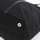 PRADA Tote Bag Nylon Black Silver Auth ka2835-8