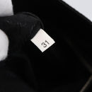 PRADA Tote Bag Nylon Black Silver Auth ka2835-11