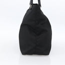 PRADA Tote Bag Nylon Black Silver Auth ka2835-3