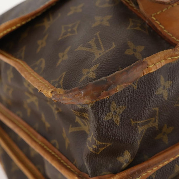 LOUIS VUITTON Monogram Sac Kleber Travel Bag M58122 LV Auth ka2837
