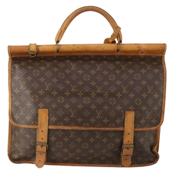 LOUIS VUITTON Monogram Sac Kleber Travel Bag M58122 LV Auth ka2837