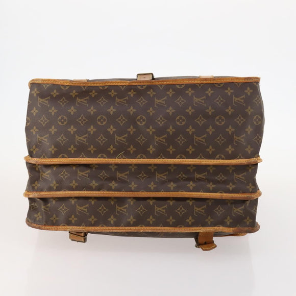 LOUIS VUITTON Monogram Sac Kleber Travel Bag M58122 LV Auth ka2837