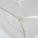 HERMES Vinyl Kelly Hand Bag Vinyl Clear Auth ka2840-11